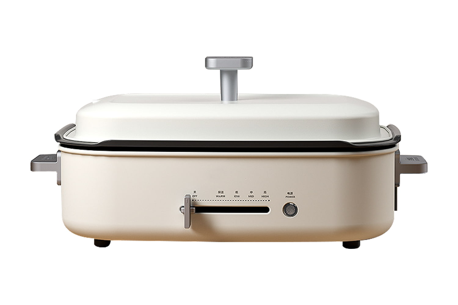 YYS-G721 Multifunctioni Electric Hot POT, Portable with Non-baculum Coate, Virtute Temperatio et Overheating Praesidium